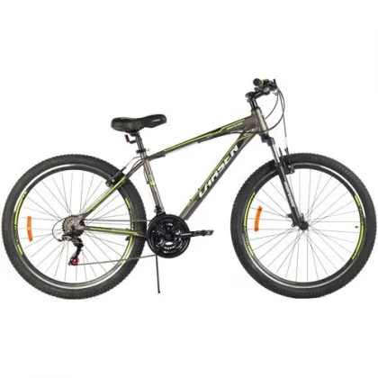 Велосипед Larsen Avangarde 27,5" 21ск,графитовый/салатовый (17")