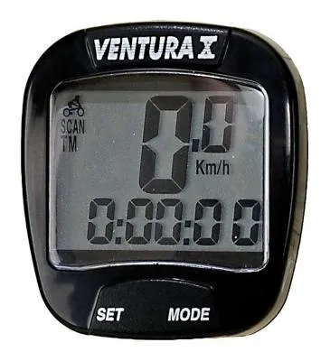 Велокомп. 5-244550 10 ф-ций черный VENTURA Х