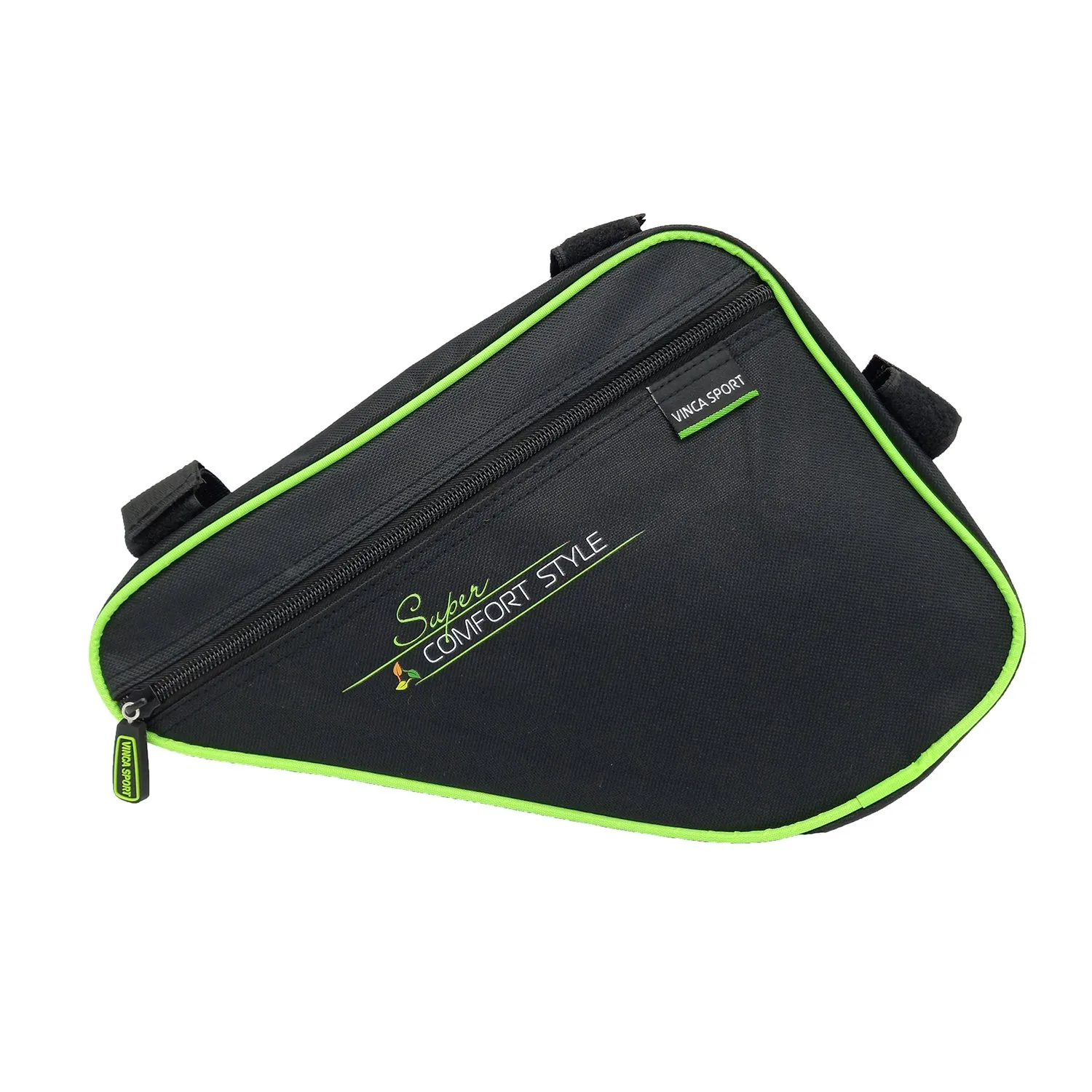 Сумка под раму Vinca Sport карман для телефона внутри сумки, 280*210*40мм, зеленый кант