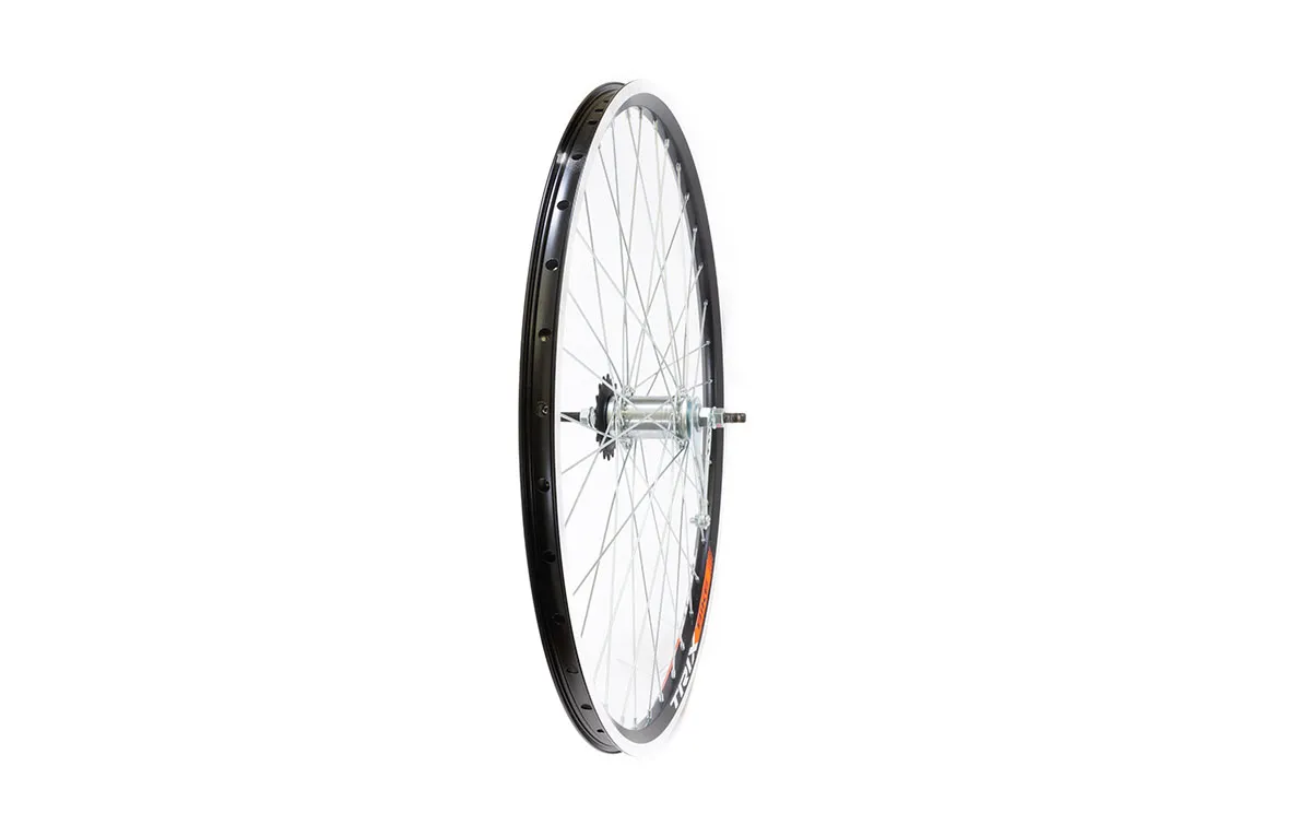 Обод 20" TRIX задний ал. дв.,черный, втулка: стальн. торм. 1 ск. гайка серая