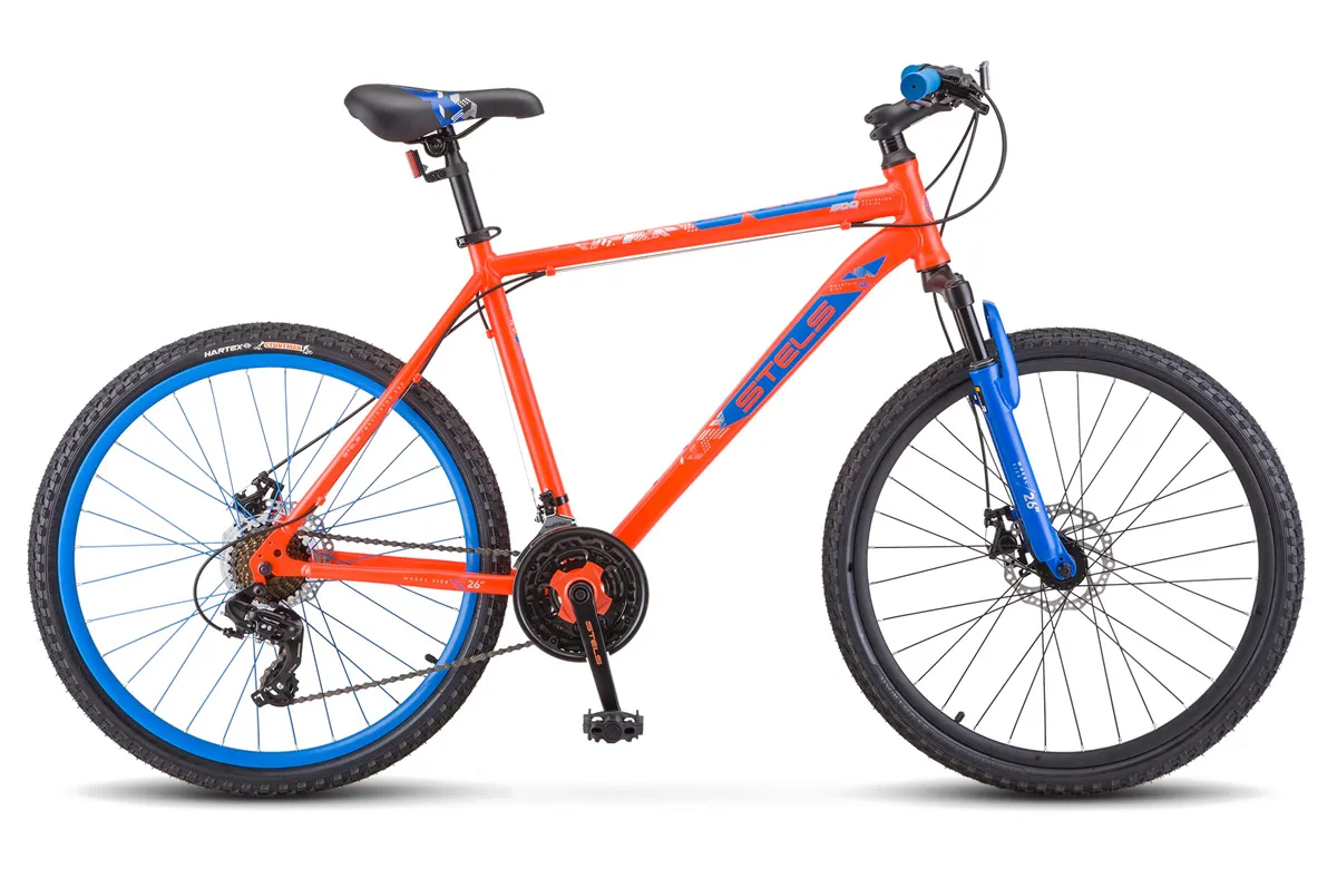 Велосипед STELS Navigator-500 MD 26"   18" Синий/красный F020